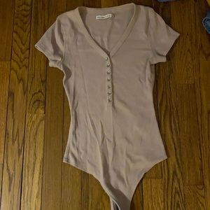 Abercrombie and Fitch Henley bodysuit